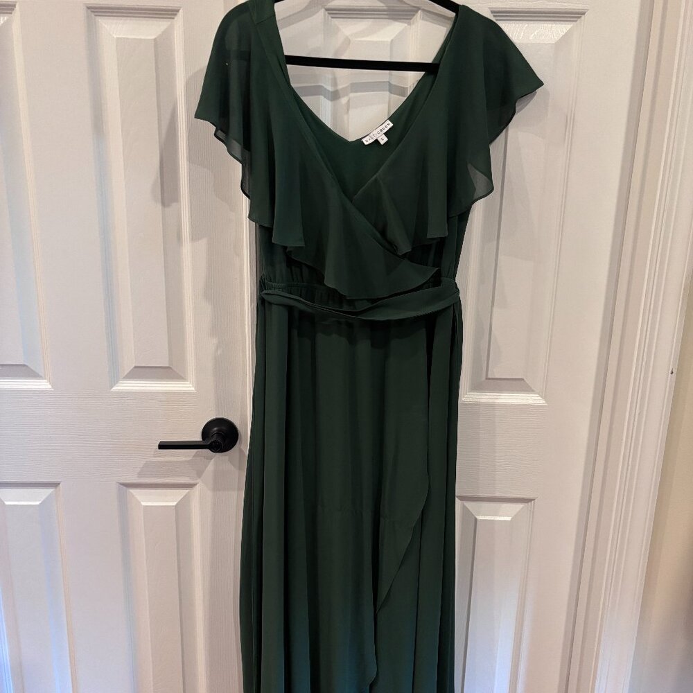 Baltic Born Size L Forest Green Maxi Dress